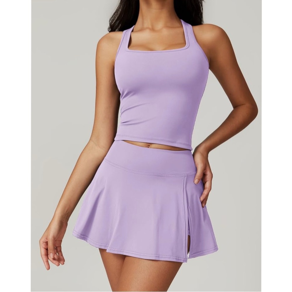 NWT • 2pc Tennis Dress Skirt + Tank - Picture 4 of 8